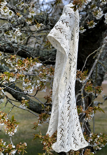 Luscious spring shawl