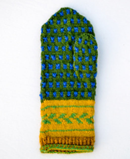 Blueberry mitt