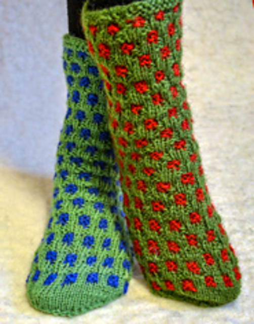 Lingon- & blueberry socks