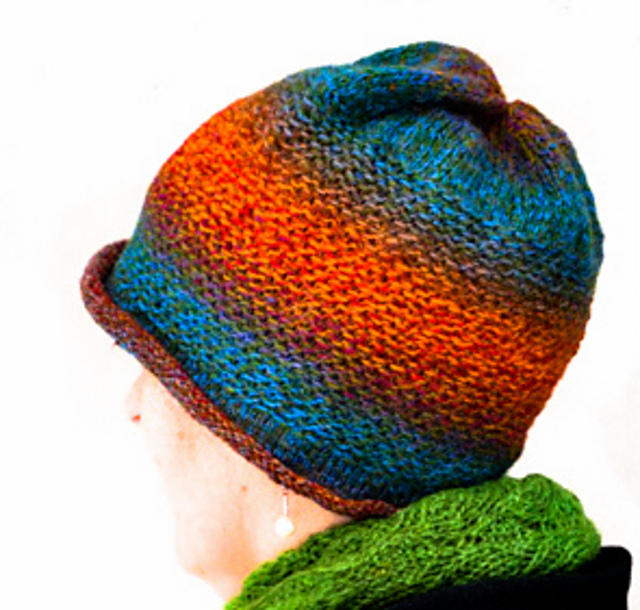 Multi-coloured beanie