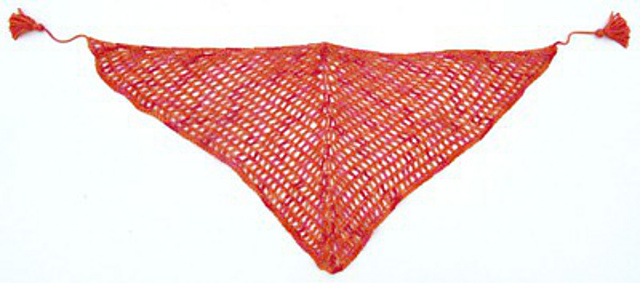 Scarf in Bamboo Soft/Virkad schal i Bamboo Soft