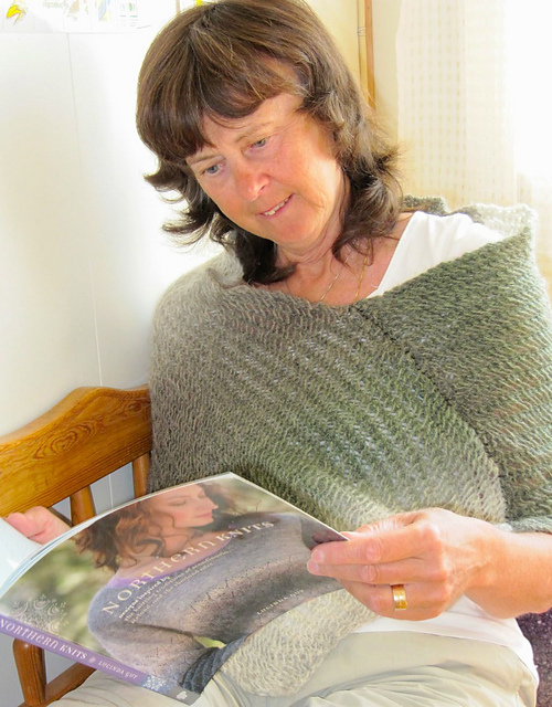 Karin's reading shawl/Karins lässchal