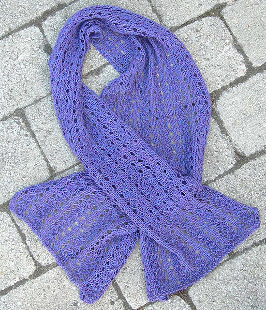 Harvest scarf in Linea/Skördeschal i Linea lin
