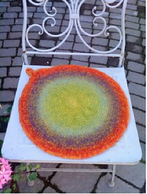 Birgitta's seat cover/Birgittas sittunderlägg