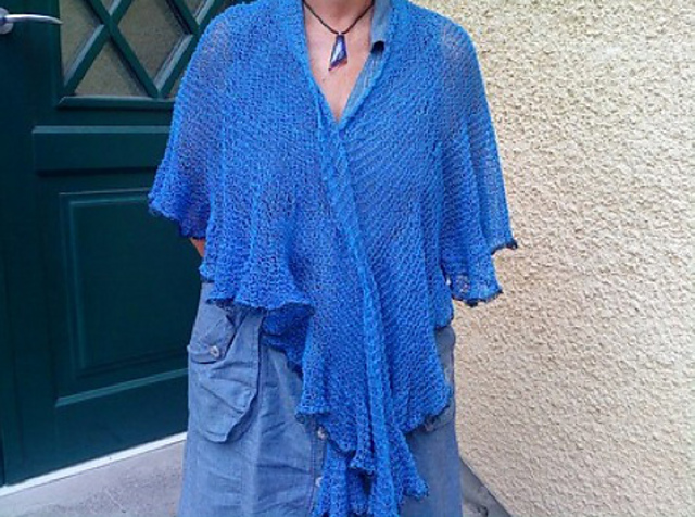 Seashell shawl/Snäckskals schal