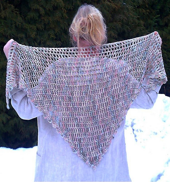 Soft shawl/Mjuk schal