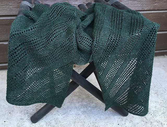 Slanted Stripes Scarf and Cowl