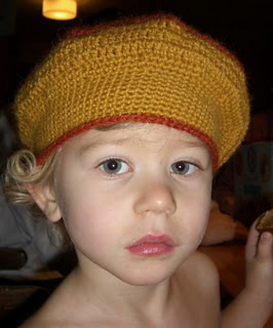 Super simple tam/beret for kids