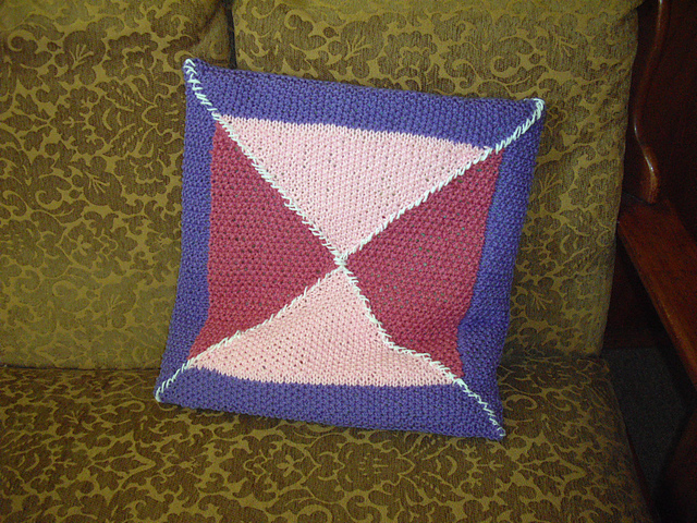 Seed Stitch Pillow