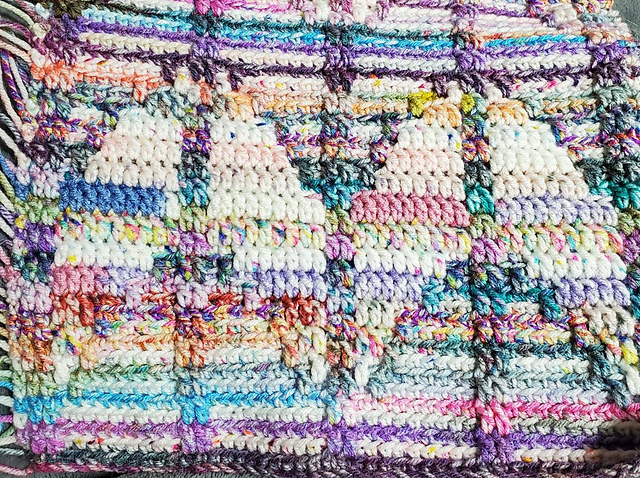 Abomination Overlay Mosaic Blanket