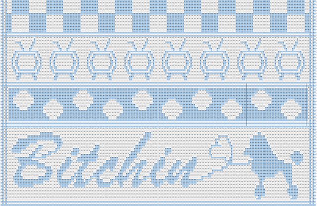 Bitchin' Overlay Mosaic Blanket