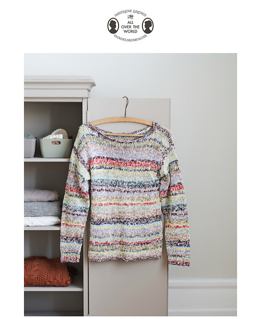 Knitted Multi-Coloured Blouse