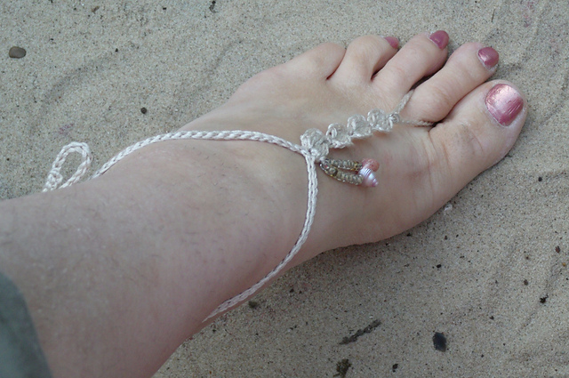 Barefoot Sandal or Hand Ornament