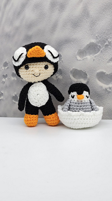 Felton in Penguin Costume
