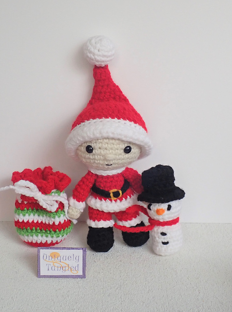 Felton in Santa Costume