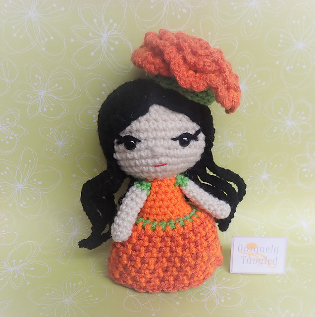 Marigold Flower Girl