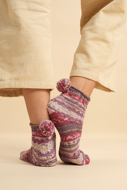 Pompom Socks