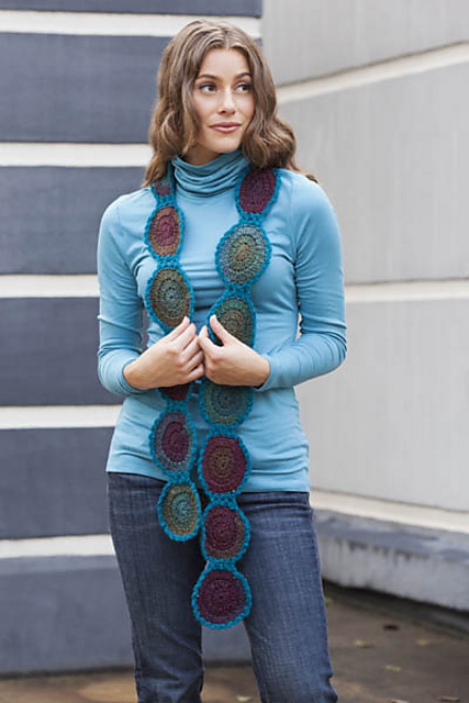Circle Shades Scarf