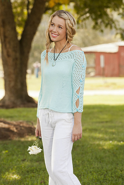 Button Sleeve Pullover