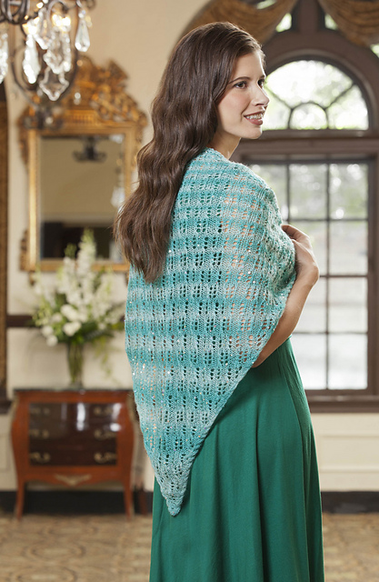 Vinter Skoven Shawlette