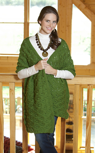 Crossing Branches Shawl