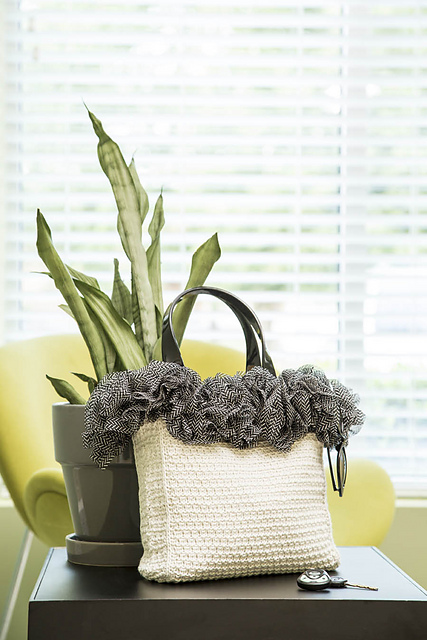 Chiffon Trimmed Purse