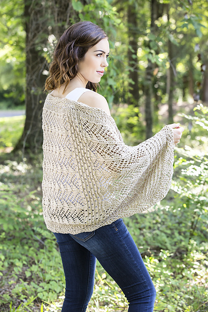 Triple Lace Stole