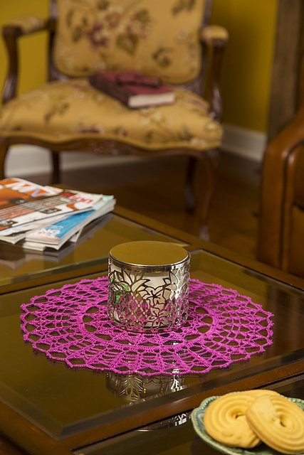 Arching Crochet Doily