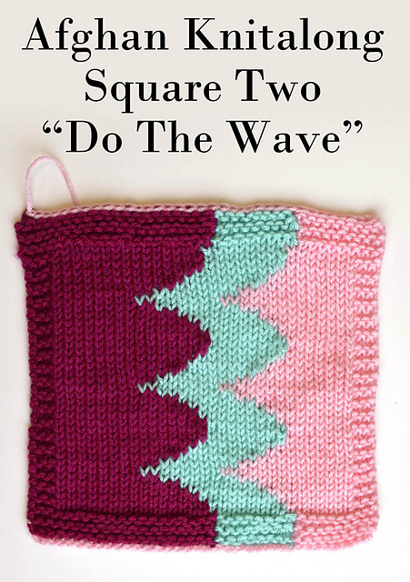 Don't Be a Square Afghan: #2 "Do The Wave"