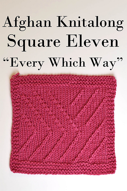 Don't Be A Square Afghan - "Every Which Way"