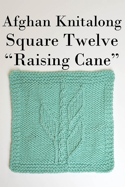 Don't Be A Square Afghan - "Raising Cane"