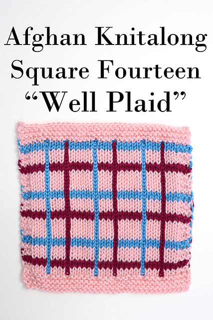 Don't Be A Square Afghan - "Well Plaid"