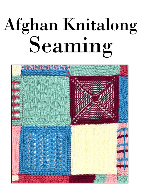 Don't Be A Square Afghan - Seaming
