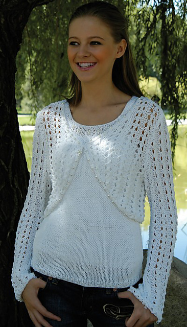 Pearls and Lace Twin Set