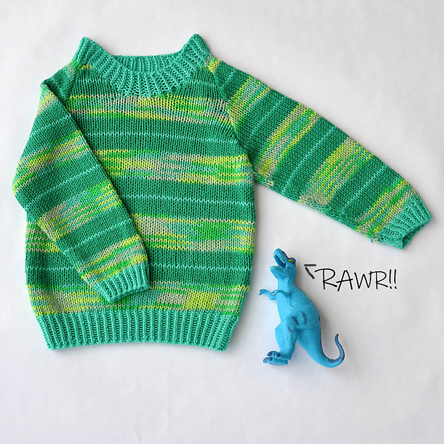 Stripe-o-saurus