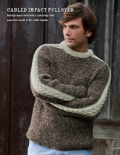 Cabled Impact Pullover