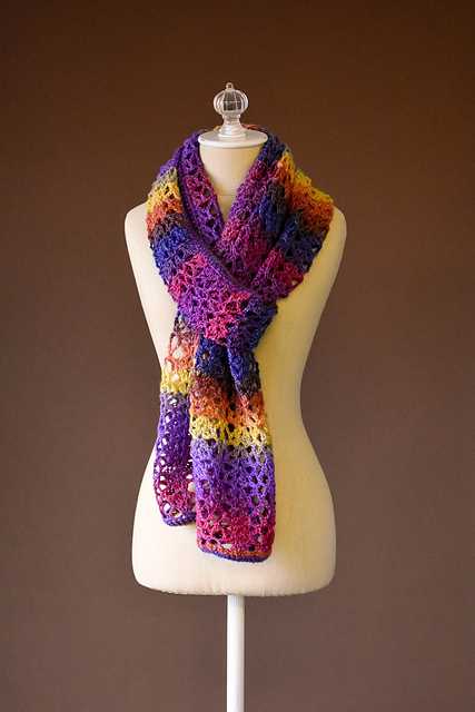 Tropical Crochet Wrap