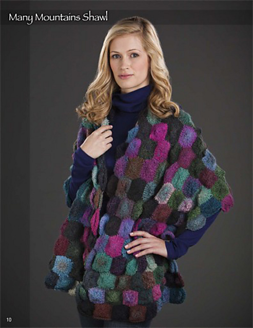 Many Mountains Shawl