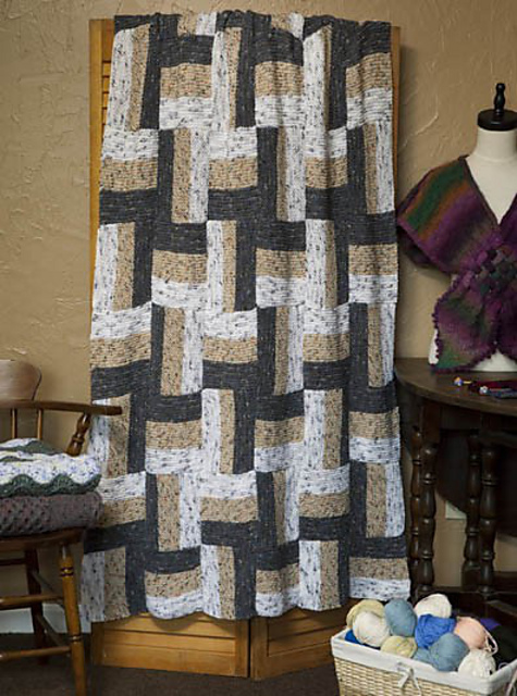 Sundial Squares Afghan