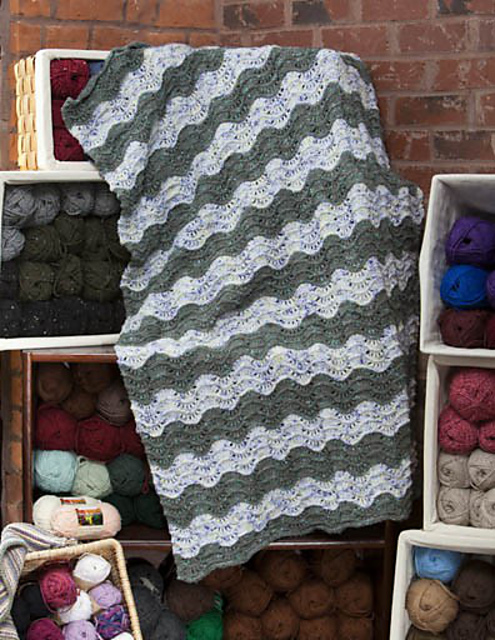 Seaside Lace Afghan