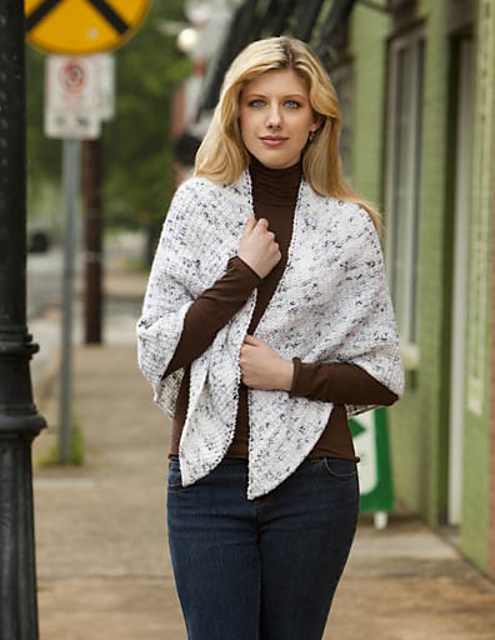 Passing Sails Triangular Shawl