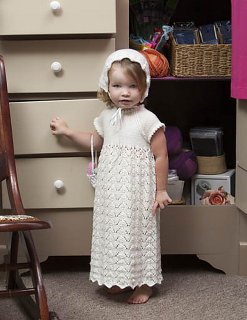 Snowdrops Christening Gown & Cap
