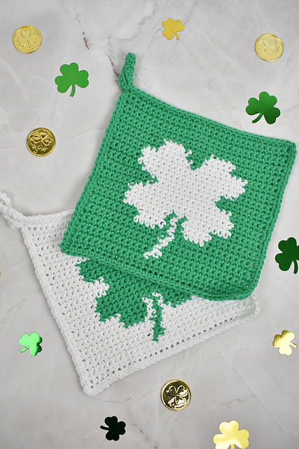 Shamrock Dishcloths