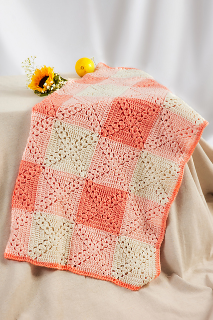 Gingham Blankie Crochet