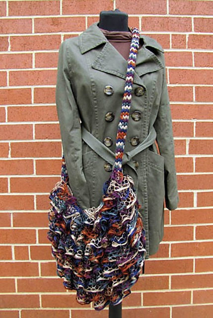 Summer Days Ruffled Shoulder Bag