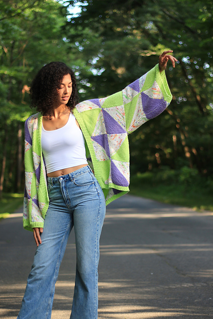 Ravelry: Whirligig Cardigan pattern by Afifa