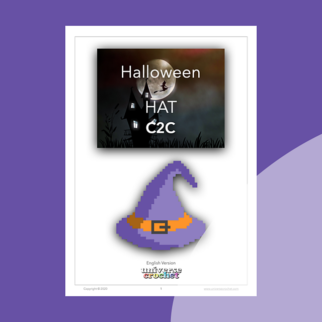 Halloween Hat C2C