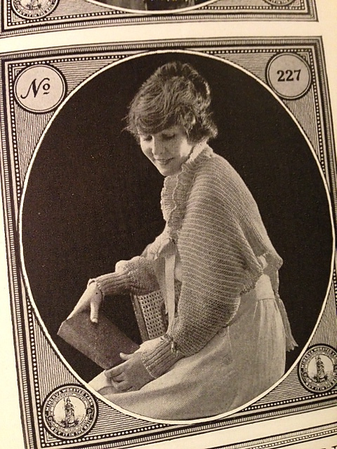 Ladies' Knitted Sacque No. 227