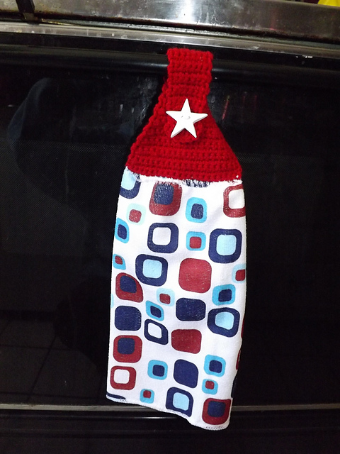Basic Crochet Towel topper