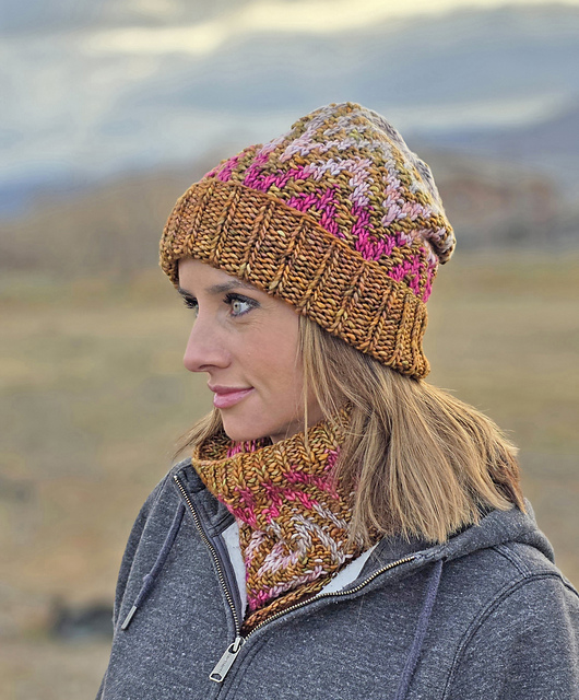 Little Mountain Beanie and Cowl
